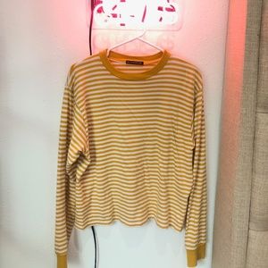 Brandy Melville Strip Long sleeve Top